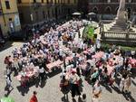 Asti, tanti bambini all'iniziativa Cuciniamo con Coco Optimo in piazza Roma