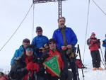 Alpini in vetta con i ''Gemelli'' Tedeschi e il CAI