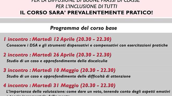 ''Dsa in pratica'', il corso del Centro Imparamare rivolto agli insegnanti