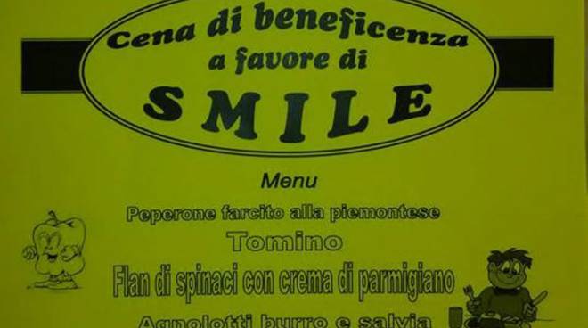  Sabato al Rifugio Valmanera la cena di beneficenza a favore di Smile onlus 