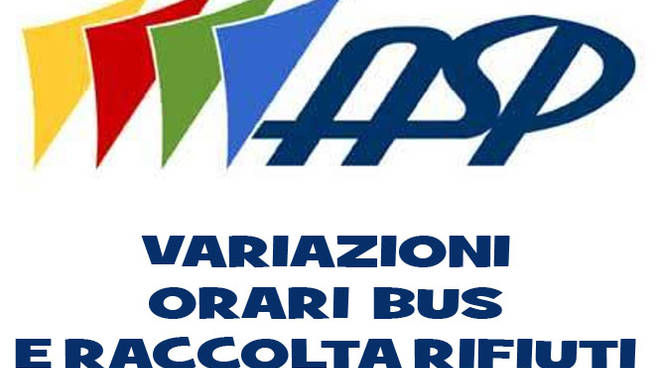 25 aprile: per Asp bus festivi e variazioni nella raccolta rifiuti