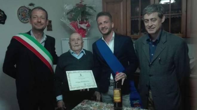 100 anni per Filippo Bossotto  di San Damiano