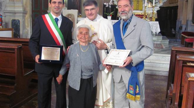 100 candeline per Filomena Paoletti, nonna del Sindaco di Castelletto Molina