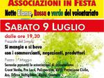 Sabato sera a Mombercelli "Associazioni in Festa: Notte Bianca, Rossa e Verde del Volontariato"