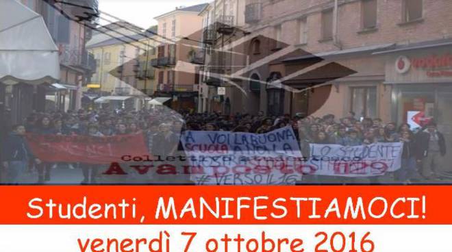 Asti: il 7 ottobre gli studenti scenderanno in piazza anche per manifestare contro la "Buona scuola"