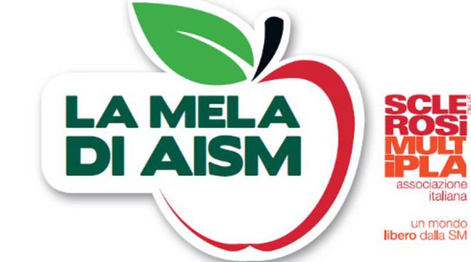 Asti: la mela dell'AISM sostiene la ricerca, appuntamenti nelle piazze questo week end e martedì 4 ottobre