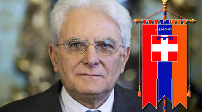 Il Presidente Mattarella conferisce la medaglia d’oro al gonfalone della Regione Piemonte