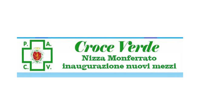 La Croce Verde di Nizza Monferrato domani inaugura i nuovi automezzi