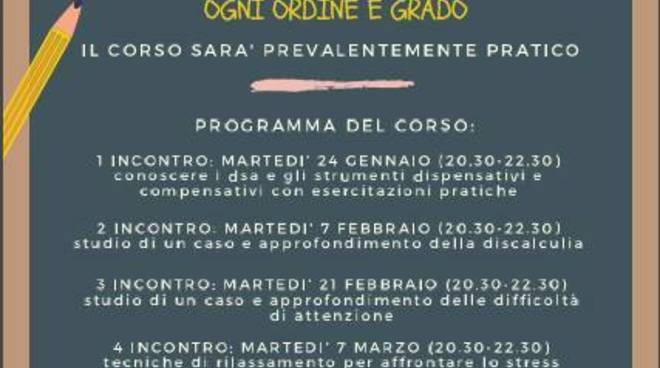 Al Centro Imparamare di Asti, il corso per insegnanti ''DSA in pratica''