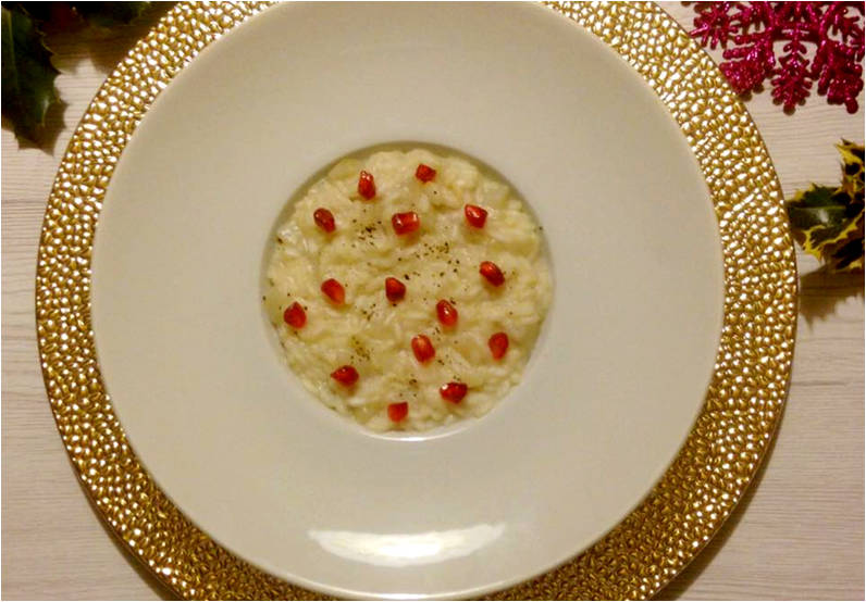 La Ricetta Del Giorno Risotto Al Topinambur E Melagrana Atnews It