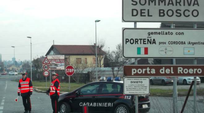 Guida senza patente a Sommariva Bosco, denunciato dai carabinieri