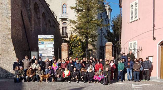 In 80 il primo dell'anno a camminare a Costigliole d'Asti