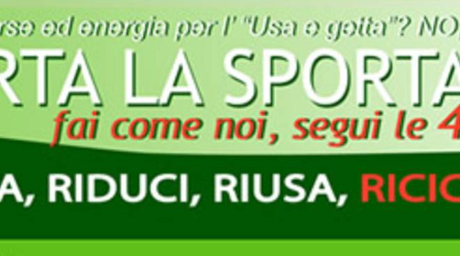 Asti: incontro preliminare per ''Porta la sporta ''