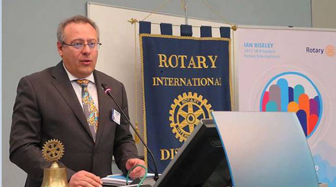 Giuseppe Artuffo nuovo Governatore dei 41 club che formano il Distretto Rotary 2032