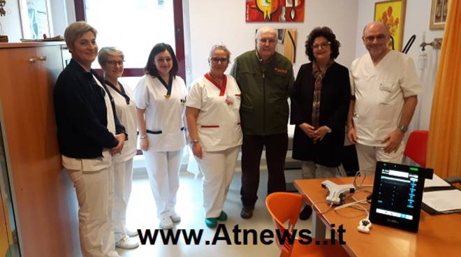 Donato dall’Associazione Astro all'Oncologia del Cardinal Massaia un ecografo