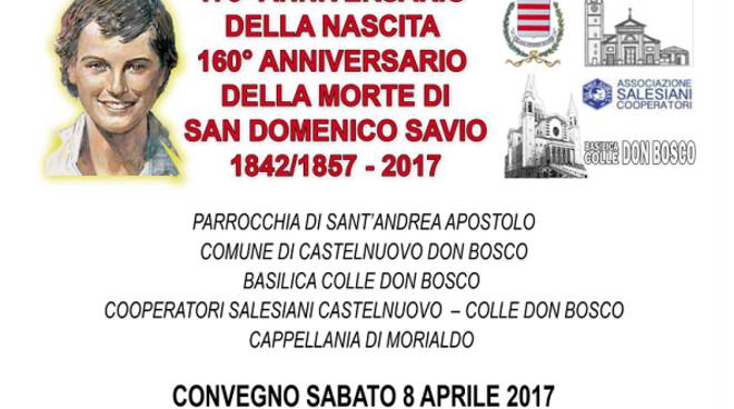 Un convegno a Castelnuovo don Bosco in ricordo di San Domenico Savio