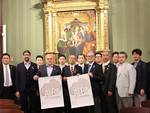 Accolta in Municipio ad Alba la delegazione di Tsuruoka, città della Gastronomia Unesco in Giappone