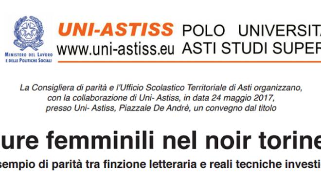 Asti, finzione letteraria, tecniche investigative e pari opportunità in un convegno in Astiss