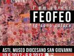 Asti, sarà inaugurata sabato la mostra "Feofeo. Io sono colore"