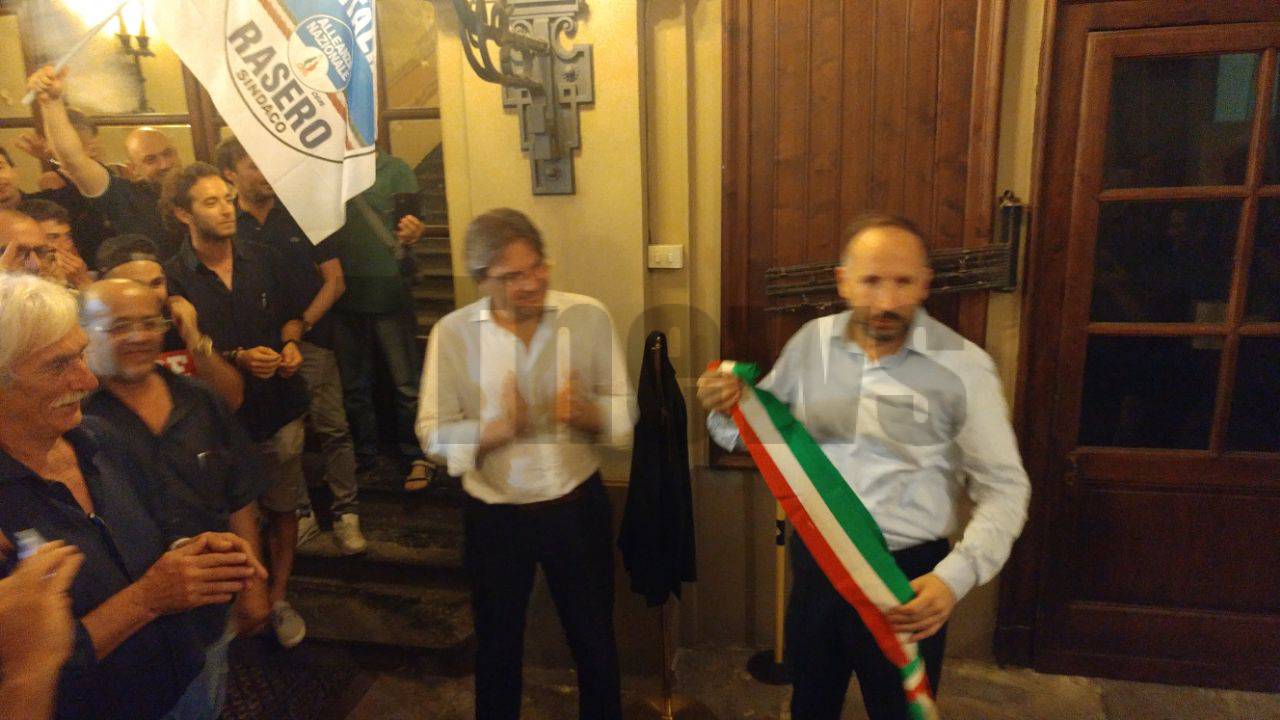 Festeggiamenti Rasero Sindaco