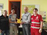 Moncalvo, donato dalla Proloco alla Croce Rossa il defibrillatore "frutto" della cena messicana