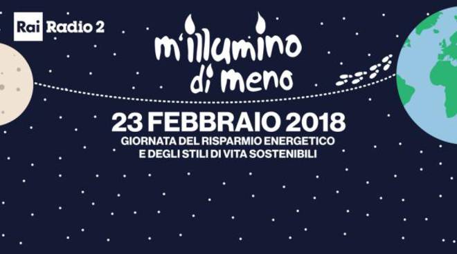 m'illumino di meno 2018