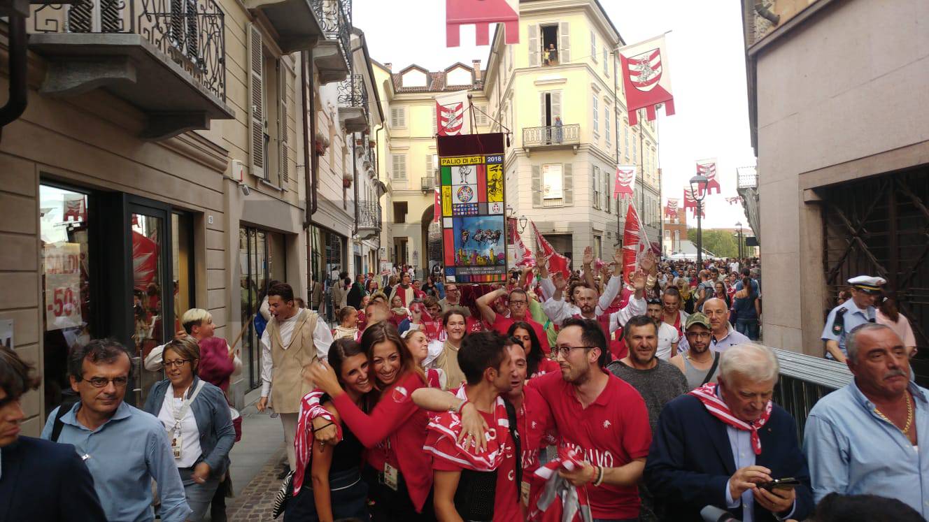 Palio di Asti 2018 - vittoria Moncalvo 