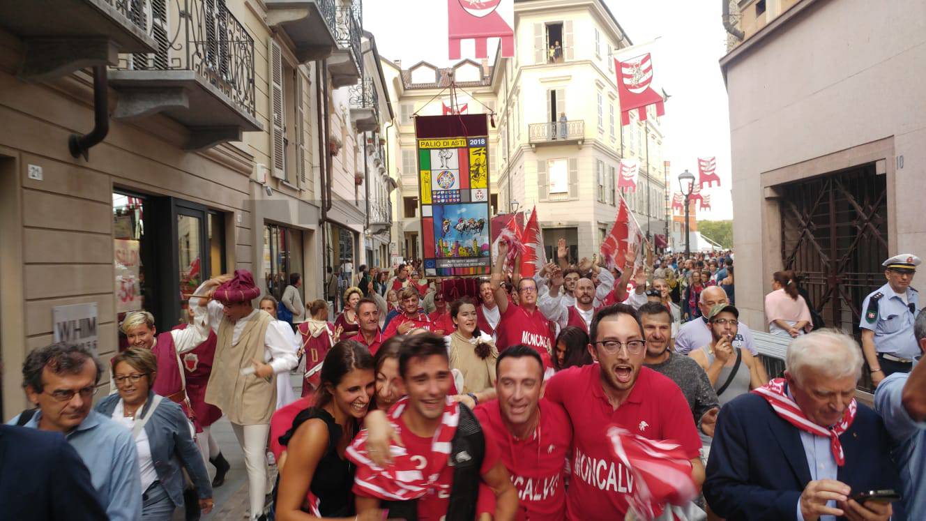 Palio di Asti 2018 - vittoria Moncalvo 