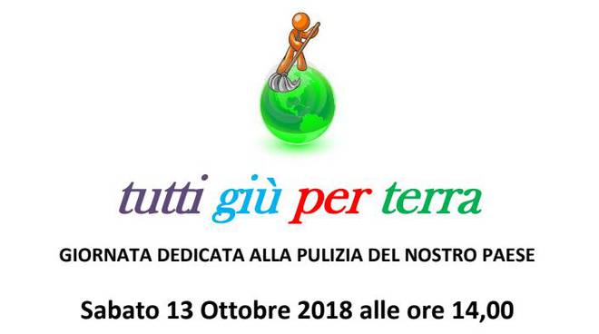 tutti giù per terra