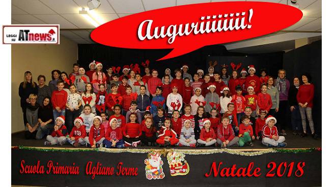 auguri scuola primaria agliano nuova