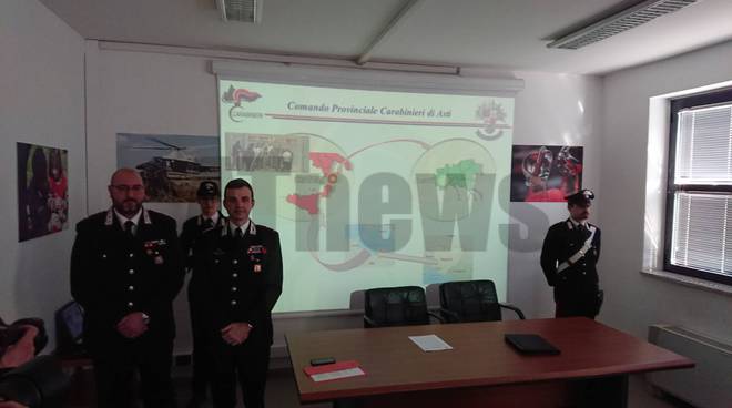 Conferenza stampa Carabinieri 27022019