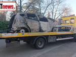 auto incendiata a21