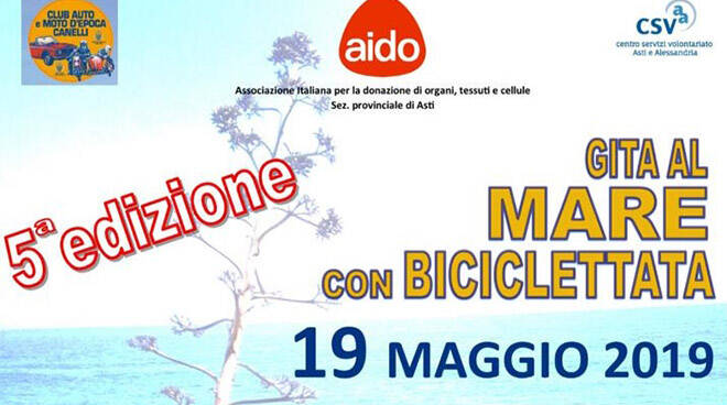 biciclettata al mare