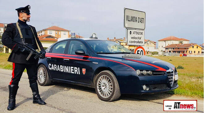 carabinieri villanova d'asti