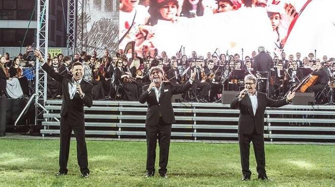 Piero Montanaro e i Cantavino doc al Festival della Canzone Religiosa in Bielorussia