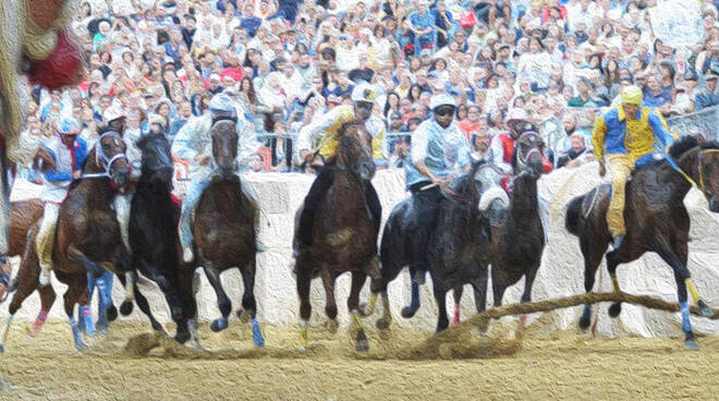 palio di asti partenza