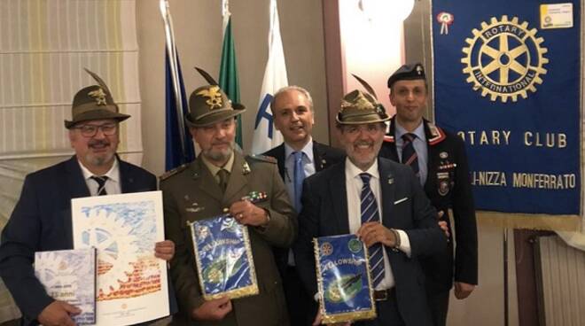 serata alpini rotary nizza canelli