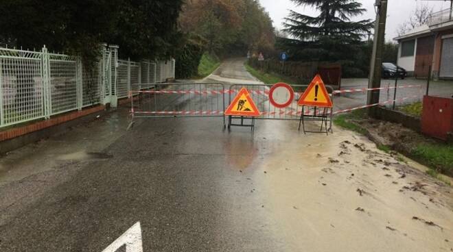 strade chiuse maltempo 24112019