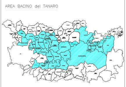 area bacino tanaro