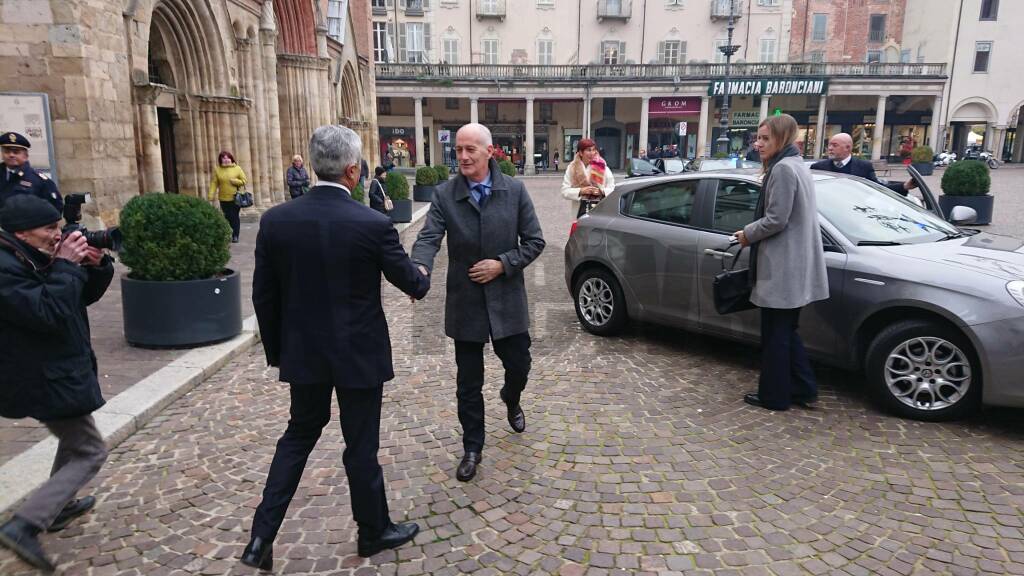 Il Capo della Polizia Franco Gabrielli ad Asti per inaugurare la rotonda Ottolenghi