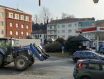 camion bloccato rotonda corso torino