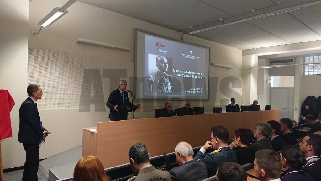 Conferenza sulla missione del Generale Cosma Manera