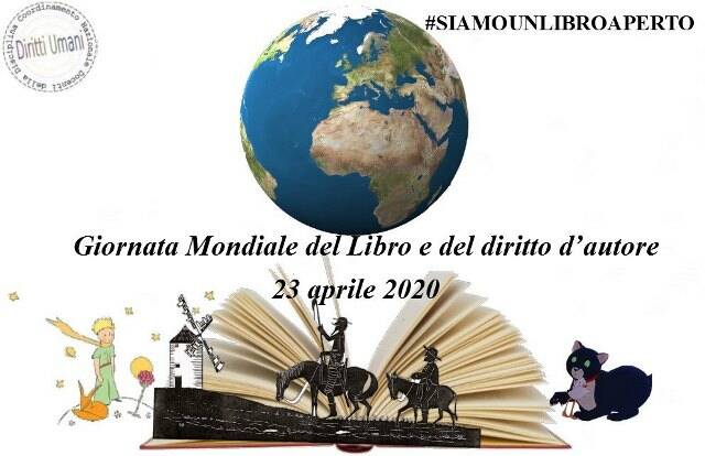 Oggi, 23 aprile è la Giornata internazionale del libro e del diritto  d'autore 2020 