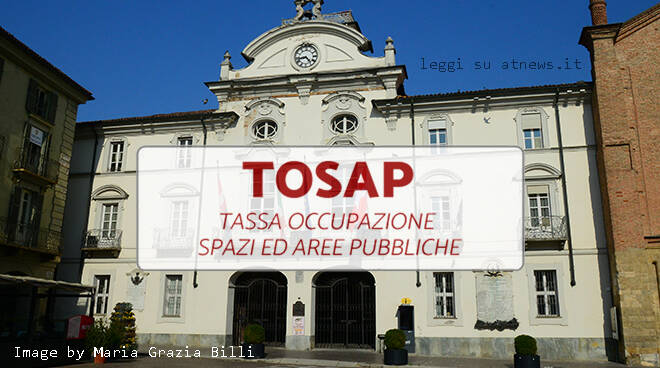 Il Comune di Asti scrive all'ANCI su sgravi fiscali per il pagamento TOSAP