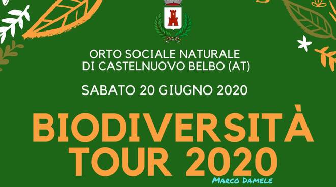 biodiversità tour 2020 castelnuovo belbo
