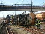 incidente ferroviario viareggio foto vigilfuoco.it