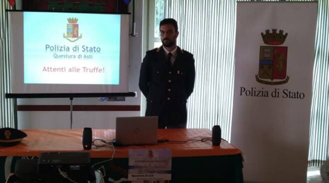 Asti, incontri della Polizia contro le truffe agli anziani 