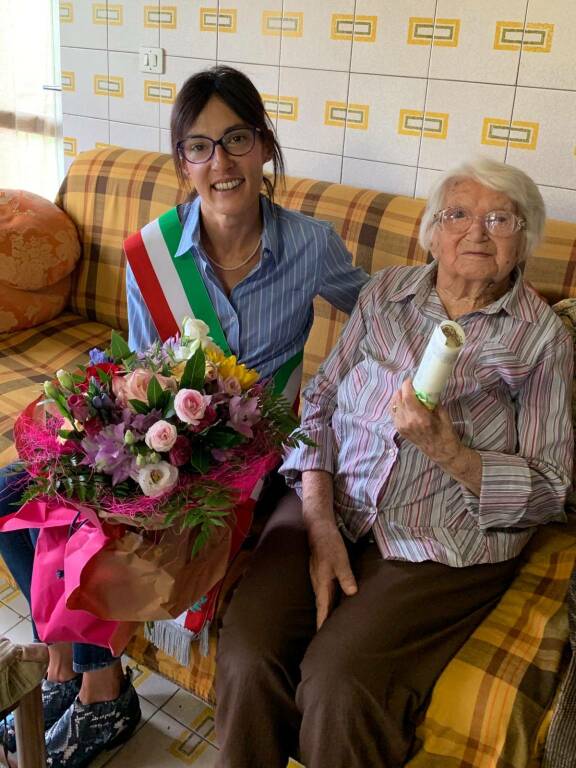 105 anni piea agostina candelo