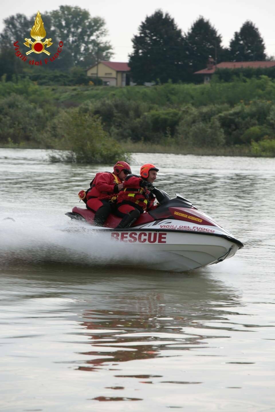 Esercitazioni Vigili del Fuoco di Asti