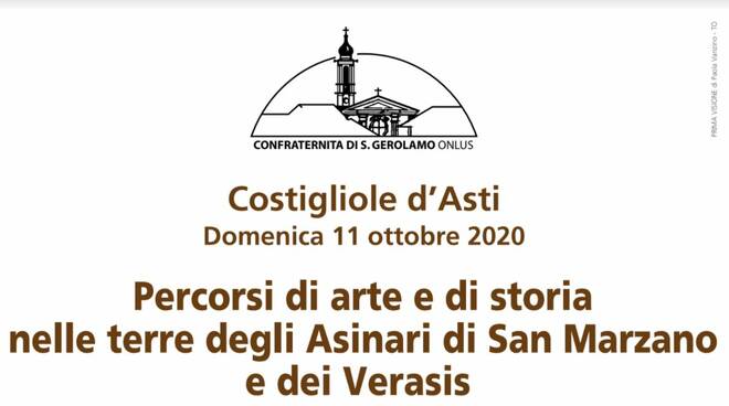 Costigliole d’Asti , Percorsi di arte e di storia nelle terre degli Asinari di San Marzano e dei Verasis